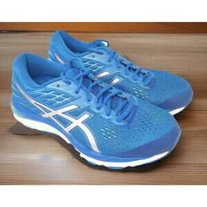 Asics GEL-CUMULUS Blue Silver Womens Size 8 Run Shoes Fast Ship